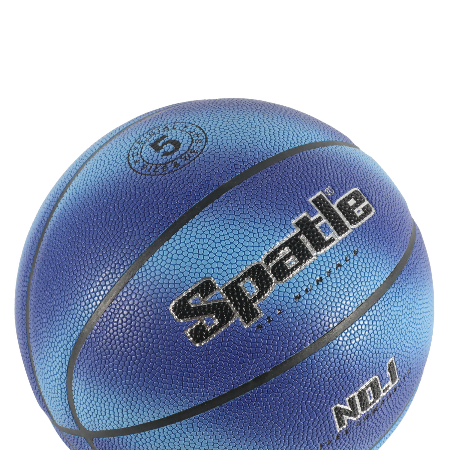 Bola de basquete laminada de PVC tamanho oficial em jogo ao ar livre interno marrom