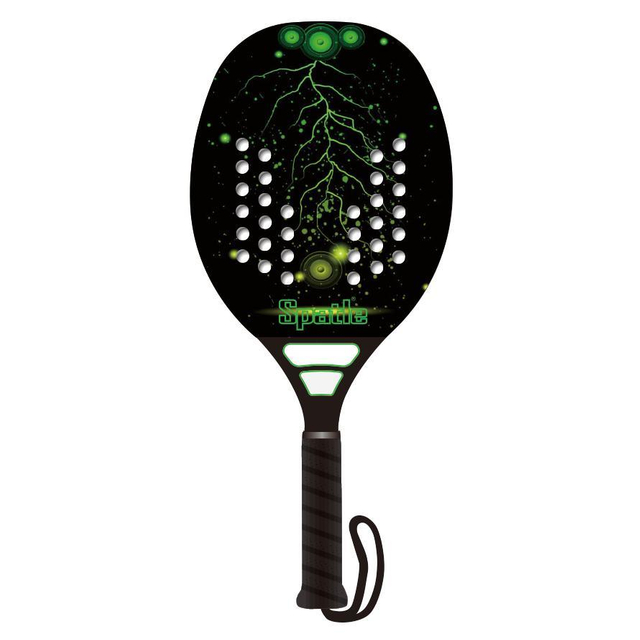 Venda quente de raquete de tênis de praia de marca OEM de fibra de carbono
