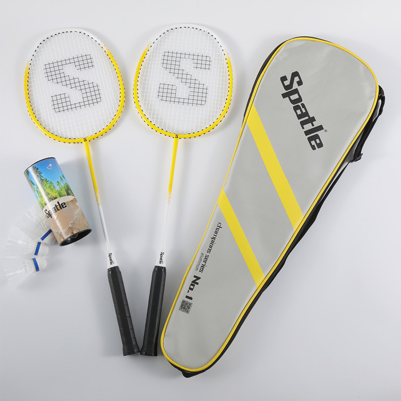 Conjunto de raquete de badminton OEM de alta qualidade de fábrica no atacado