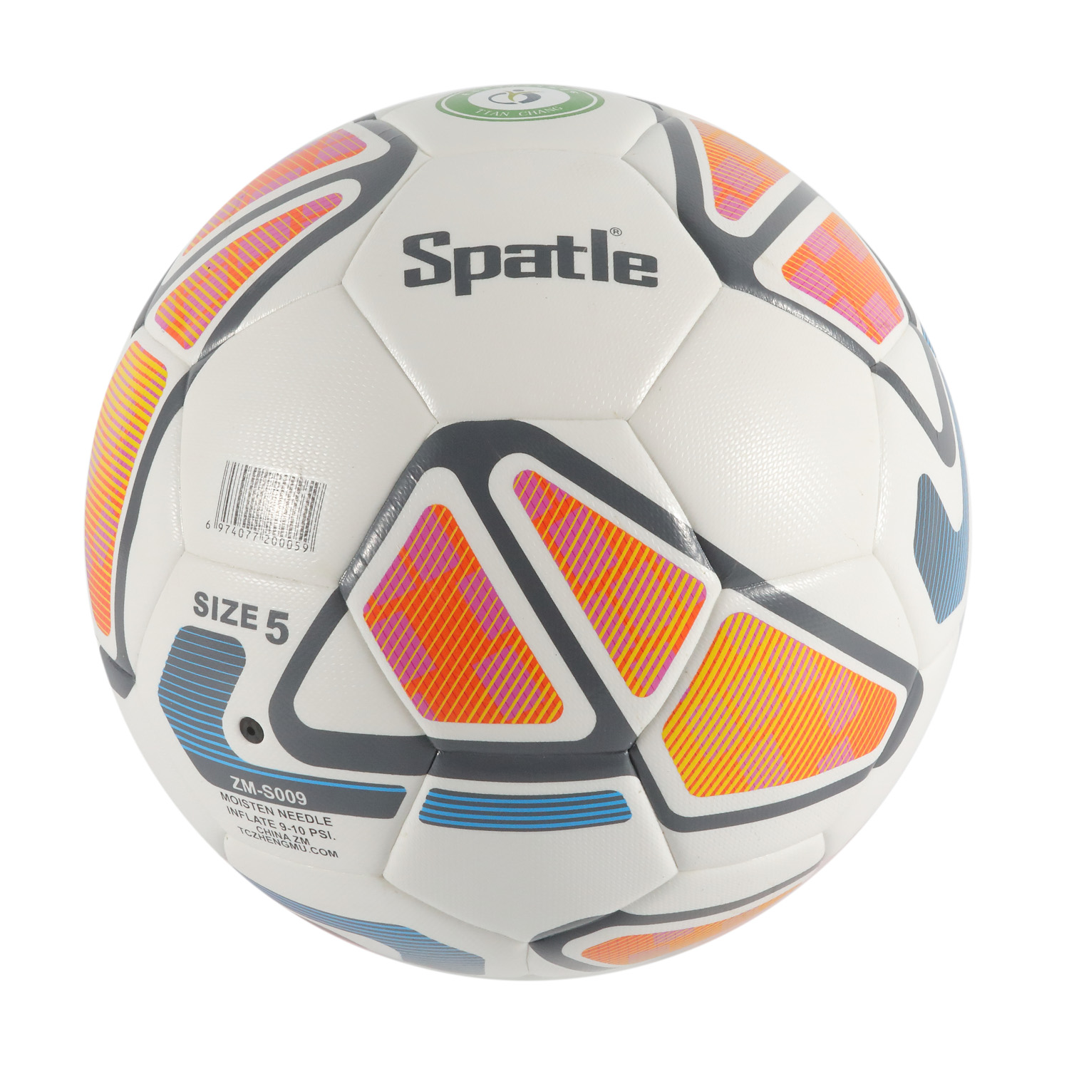 Bolas de futebol/futebol personalizadas para presente de promoção costuradas à máquina