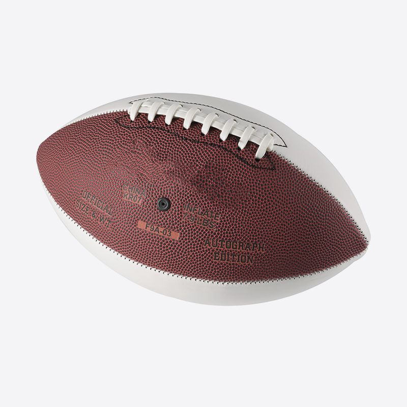 Composto de jogo de bola de futebol americano costurado à máquina logotipo impresso personalizado OEM